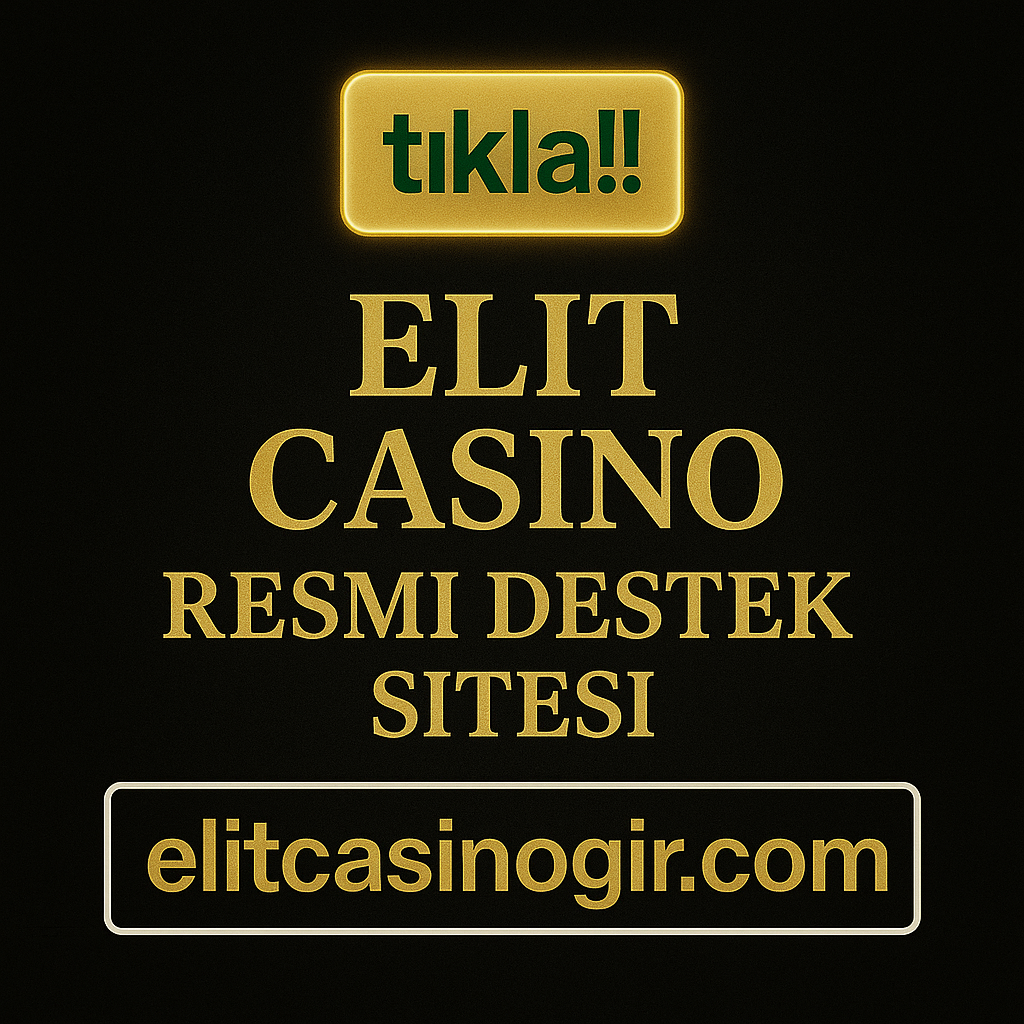 Elitcasino sitesinin resmi destek sitesi, elitcasinogir.com